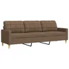 Vidaxl Trosed rjav 210 cm blago