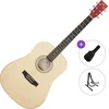 SX SD204G Standard SET Gloss Transparent Red Akustična kitara