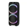 Zvucnik bluetooth ndr-1310 (dsp) 60w 2*10 inca sa dva mikrofona crni ( ZV1316 )