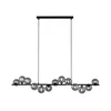 Schöner Wohnen 14504-18 - LED luster na sajli DUBAI 13xG9/3W/230V crna/zadimljena