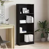 Polica Crni hrast 60 x 24 x 143 cm Konstruirano drvo