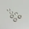 ARTFABRIC STORE Ringlice, Srebrne boje, 8mm, 40 komada