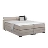 Boxspring Krevet Sevilla 180/200 cm , sivo-braon