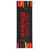 vidaXL Kuhinjska talna preproga pralna Hot&Spicy 45x150 cm