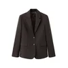 MANGO Blazer Bergen čokolada