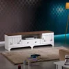 Hanah Home TV komoda Gazel, 170 cm, Belo-braon