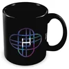 Šolja Pyramid - KPop Demon Hunters - Huntrix Logo Black Mug