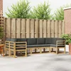 Set vanjskih sofa 7 kom. Bijela i antracit