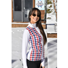 AKTIVNI VEŠ KLARA LINE ŽENSKI PEPITO full zip white