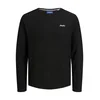 JACK & JONES Pulover Paul, črna