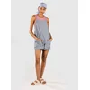 Blue Tomato Beach Overall blue stripe