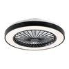 Rabalux Plafonjera sa ventilatorom Dalfon2, 40W, 48cm, 3000-6000K, Crna