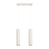 Sollux SL.1593 - Luster na sajli KARBON 2xGU10/10W/230V krem boje