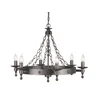 Elstead WR6-GRAPHITE - Luster na lancu WARWICK 6xE14/60W/230V