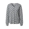 Kaffe Bluza Amber Jas Blouse, modra