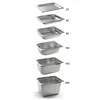 Hendi Posoda GN 1/3 iz jekla Kitchen Line, višina 40 mm - Hendi 806418