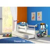 Deciji krevet ACMA II 140x70 F + dusek 6 cm WHITE38