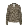 COMMA Bluza oliva/bela
