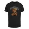 Mister Tee Majica NY Crowned Bear rjava / črna / bela