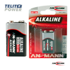 Ansmann alkalna baterija RED 9V 6LF22 / E-Block ( 4052 )