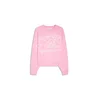 Bershka Pulover roza/volneno bela