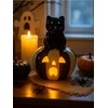 Sinsay - Keramička LED stona lampa sa Halloween motivom - crno