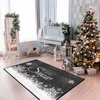Conceptum Hypnose Tepih Woobtny0332, 50 x 80cm, Crno-beli