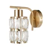 ITALUX WL-40668-1-HBR - Zidna lampa ALMA 1xE27/40W/230V zlatna