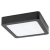 Rabalux Plafonjera Shaun2, 15W, 4000K, Kvadratna, Crna