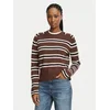 Tommy Hilfiger Pulover WW0WW51432 Temno rjava Regular Fit