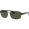 Ray Ban Naočare za sunce 0RB3687 002/31 61, Crne