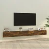 3-dijelni set TV ormarića boja dimljenog hrasta drveni