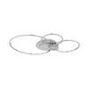 Globo 68278-36 - LED prigušiva stropna svetiljka BELTRAN LED/36W/230V srebrna+daljinski upravljač