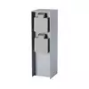 Brilagi - Spoljni stub za utičnice PILLAR 2Z SCHUKO 230V IP44, srebrne boje