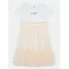 Guess Vsakodnevna obleka J5RK18 K6YW0 Roza Regular Fit
