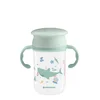 Kikka Boo Šolja 360° sa ručicama 300ml Deep Sea Mint