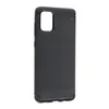 Futrola silikon BRUSHED za Samsung A715F Galaxy A71 crna