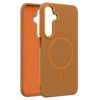 Leather Grip MagSafe maska za Samsung Galaxy A16 - Narandžasta
