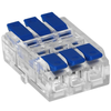 ORNO Kabelski konektor 3PIN mini snap, dvostranski, moder, 0,75-4mm2, IEC, 250V/32A [OR-SZ-8021/3/50]