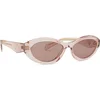 PRADA Ženske naočare za sunce 0PR 26ZS 19Q10D 55, Roze