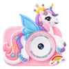 Free 2 Play Kiddigit Digitalni fotoaparat z dual kamero in ovitkom, unicorn