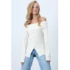 Trend Alacati Stili Ženska bluza Alc-X14527, Krem