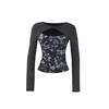 Trendyol Milla ženski bluza Twoaw26Bz00098, Siva-Antracit