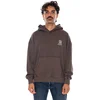 LEVIS Majica LEVIS TWO HORSE BOXY HOODIE MUSIC CITY VINYL 2 BROWN rjava