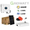 Li-ion Sončna elektrarna GROWATT 2,3kWp s 5kWh hranilnikom (Growatt SPF-AXE)