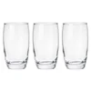 Set of 3 drinking glasses, 420 ml, made of glass - Borgonovo