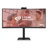 AOC CU34E4CW/75 computer monitor 86.4 cm (34) 3440 x 1440 pixels Black