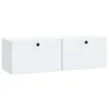 TV ormar za zid 98 x 31 x 30 cm Bijela Konstruirano drvo Zidne