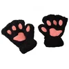 Rukavice bez prstiju Paw - Crna KP21321