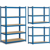 shumee Kovinski skladiščni regal 150 x 75 x 30 Humberg 4842
